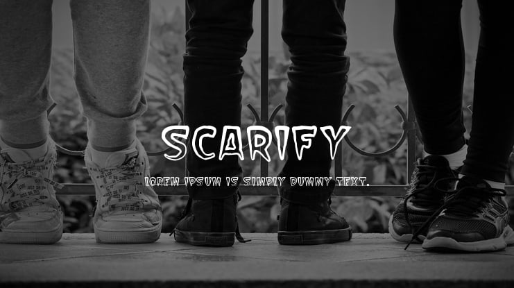 Scarify Font Family