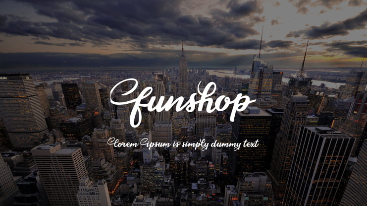 Funshop Font