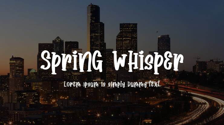 spring whisper