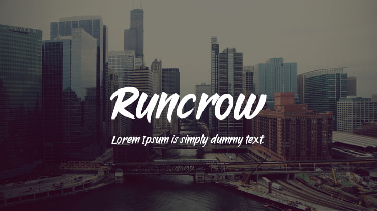 Runcrow Font