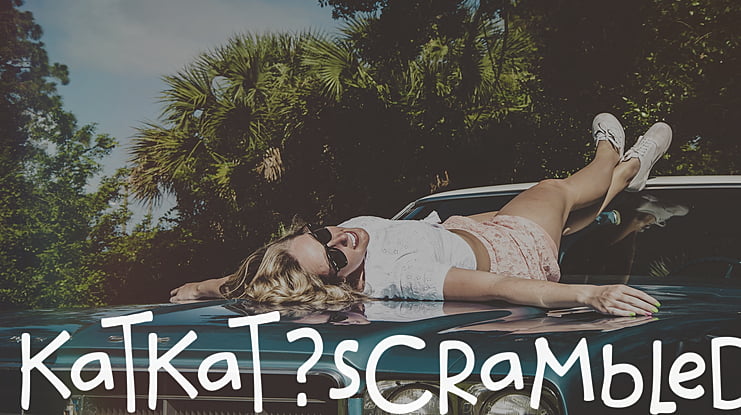 katkat_scrambled Font