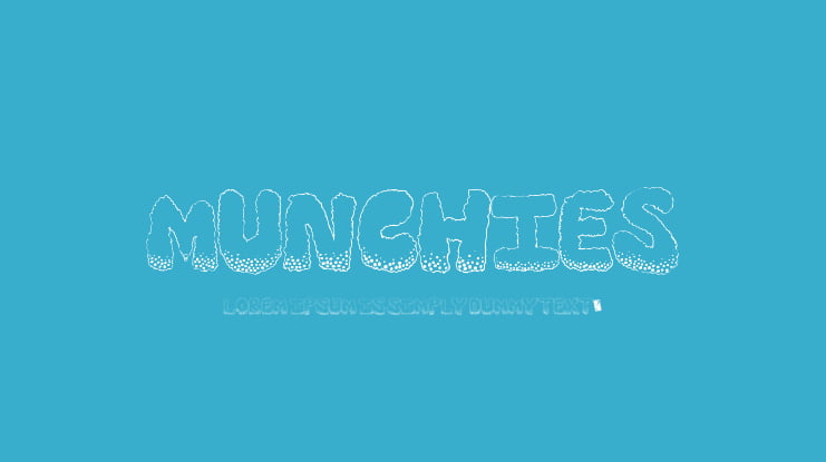 Munchies Font