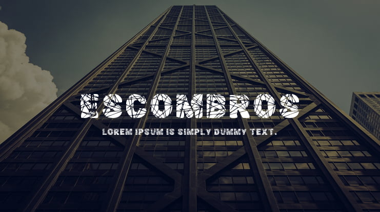 Escombros Font