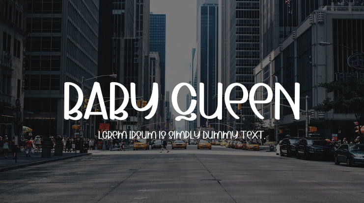 BABY QUEEN Font