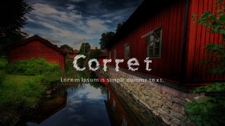 Corret Font