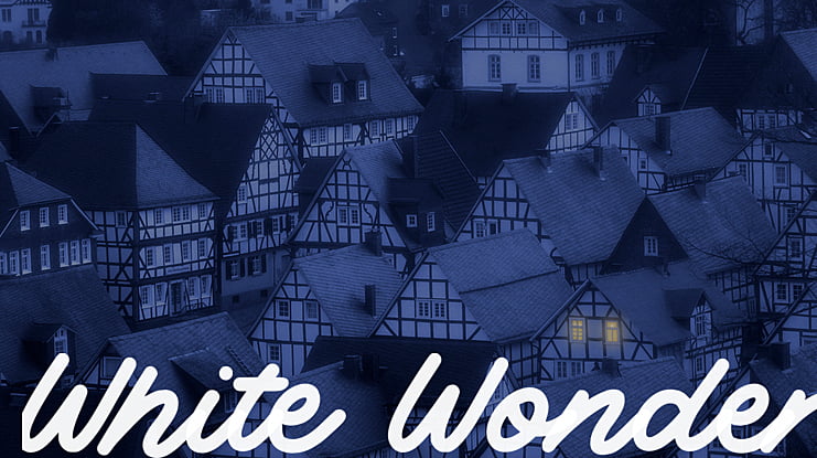 White Wonder Font