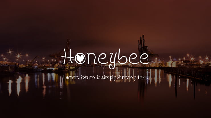 Honeybee Font