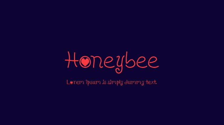 Honeybee Font