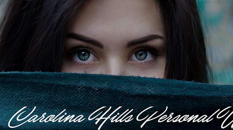 Carolina Hills Personal Use Font