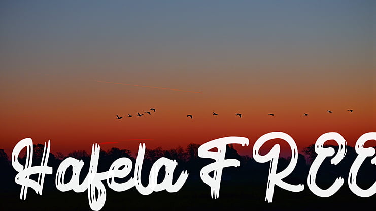 Hafela FREE Font