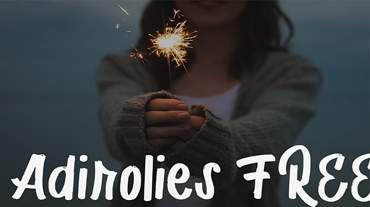 Adirolies FREE Font