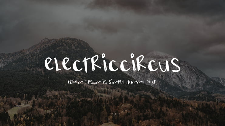 ElectricCircus Font