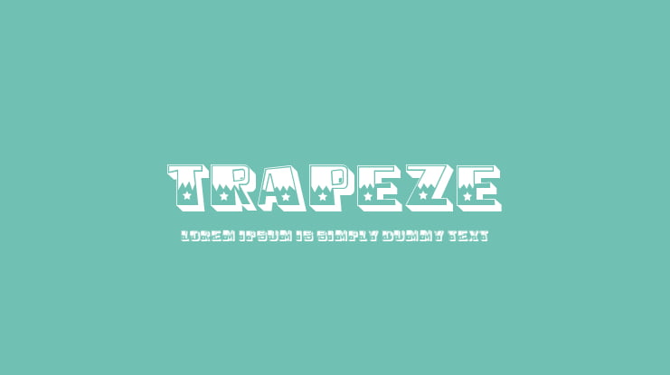 Trapeze Font