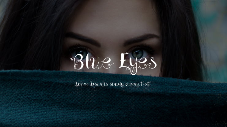 Blue Eyes Font