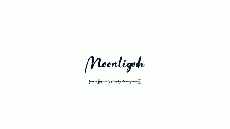 Moonligth Font