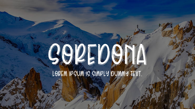 Soredona Font