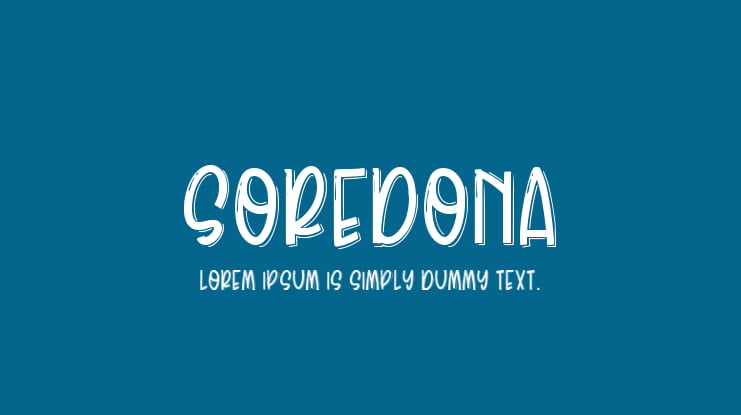 Soredona Font