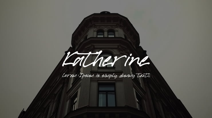 Katherine Font