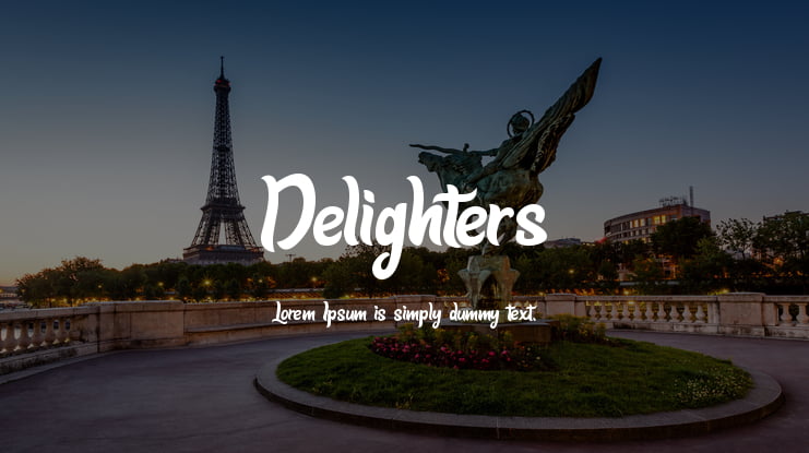 Delighters Font