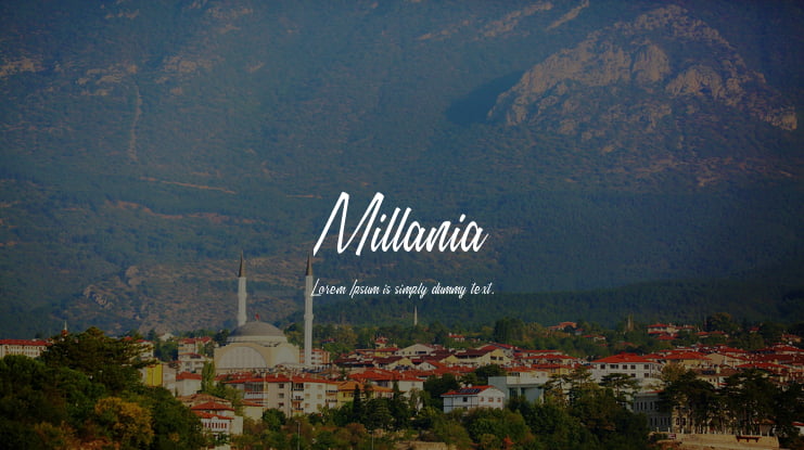 Millania Font