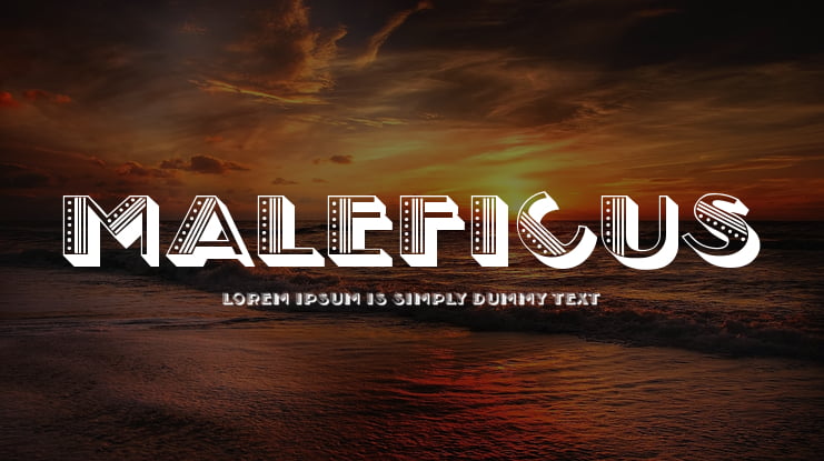 Maleficus Font Family