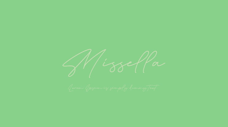 Missella Font