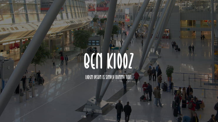 Ben Kidoz Font