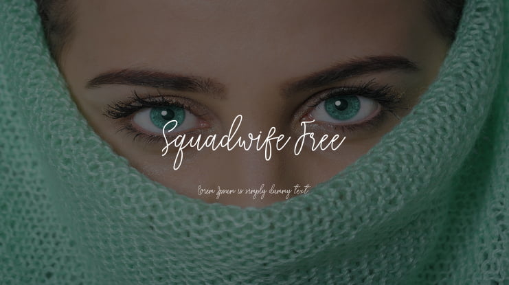 Squadwife Free Font