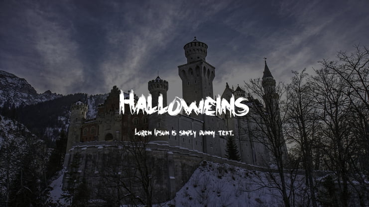 Halloweins Font