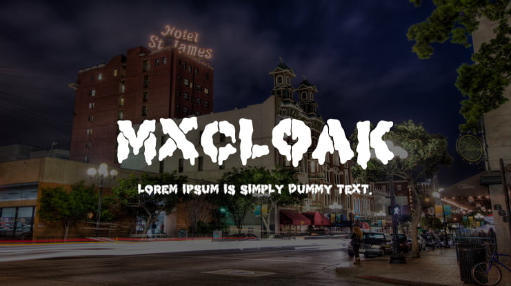 MXCLOAK Font