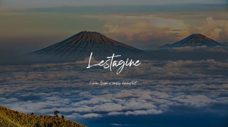 Lestagine Font