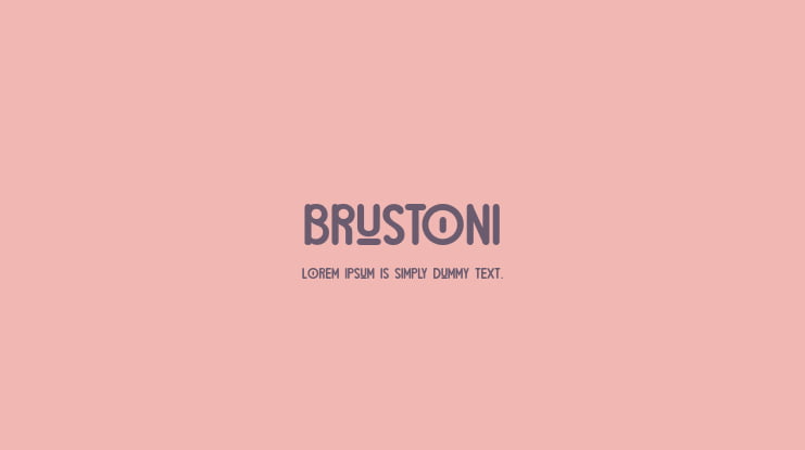 brustoni Font