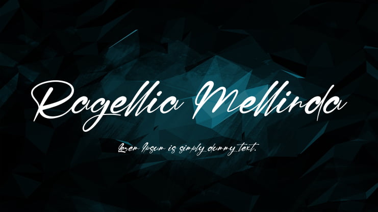 Ragellia Mellinda Font