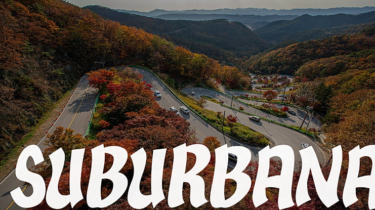 Suburbana Font