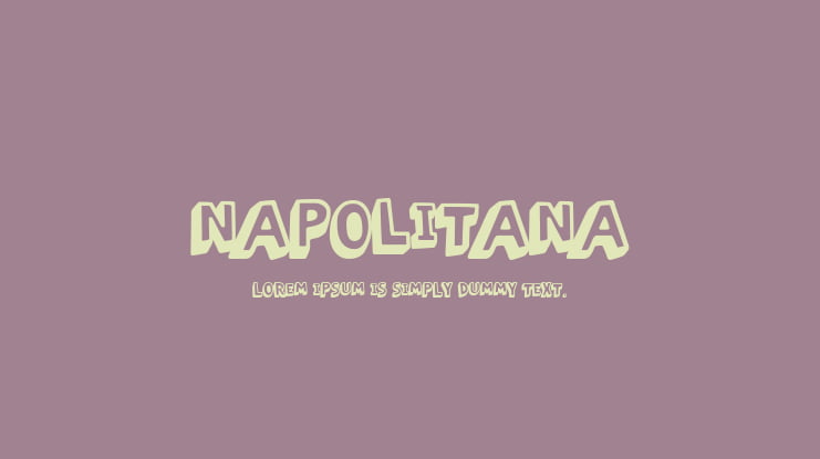 Napolitana Font