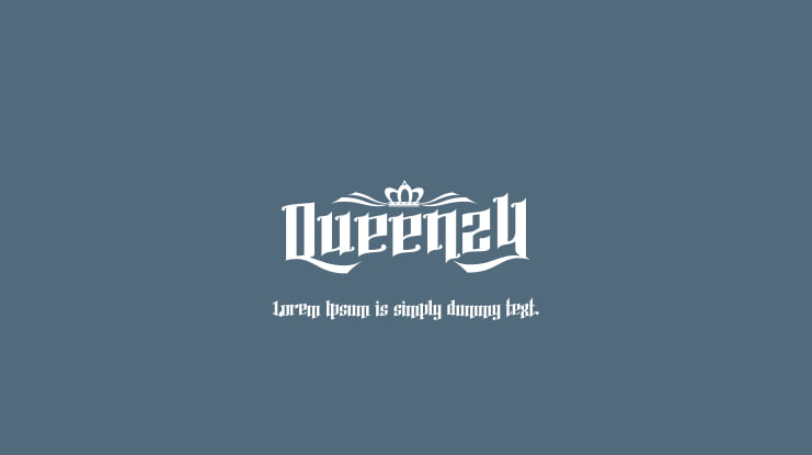 Queenzy Font