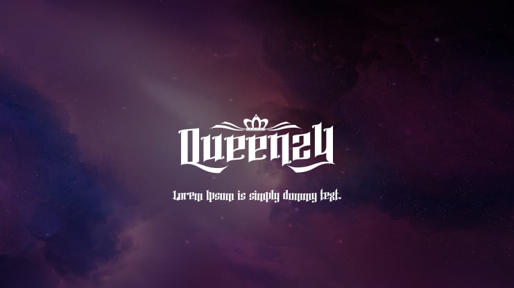 Queenzy Font