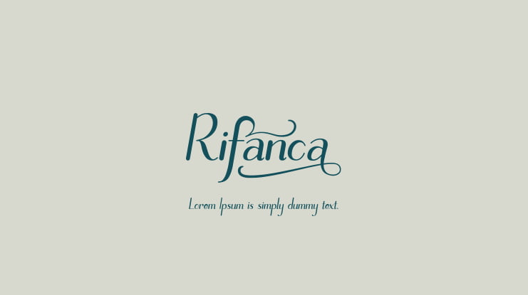 Rifanca Font