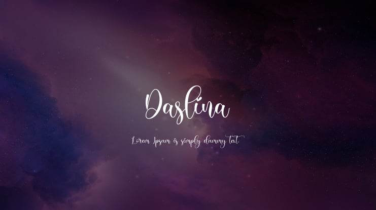 Daslina Font