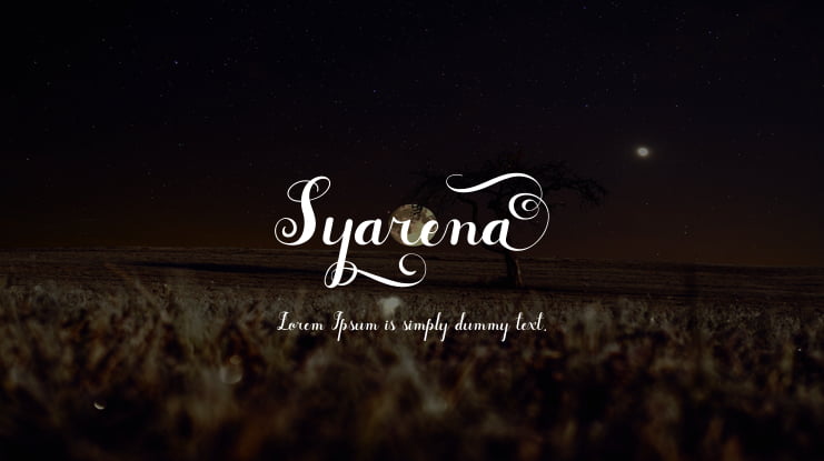 Syarena Font