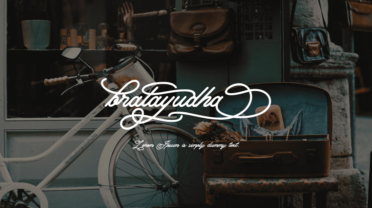 Bratayudha Font