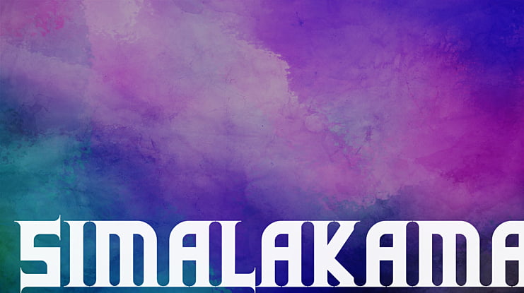 Simalakama Font