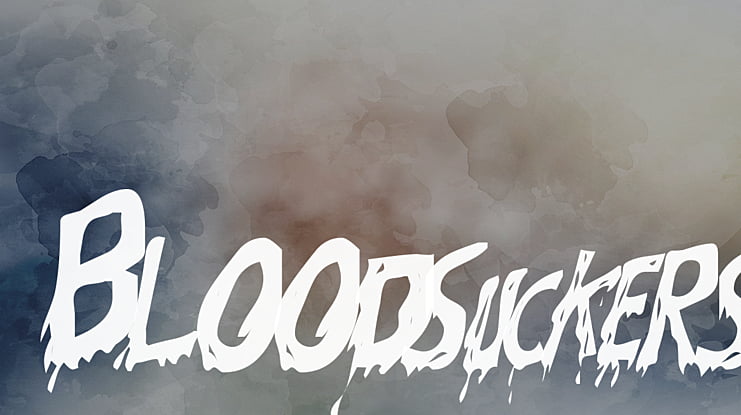 Bloodsuckers Font