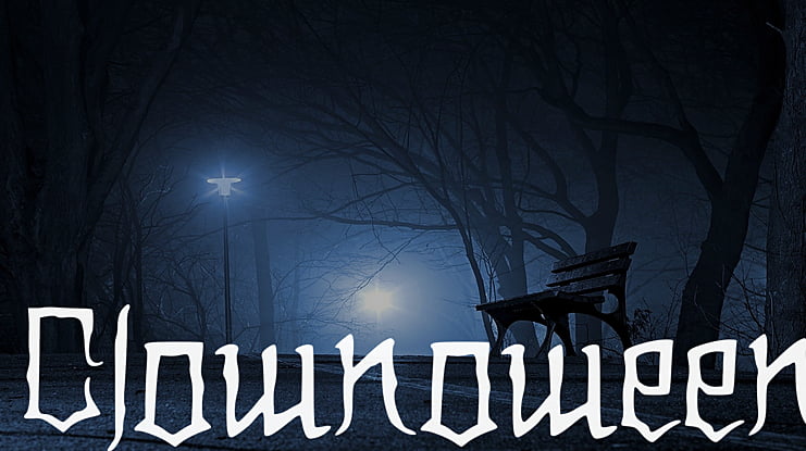 Clownoween Font