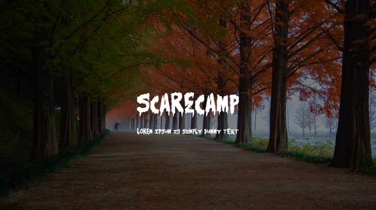 ScareCamp Font