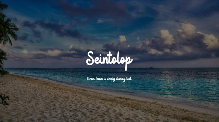 Seintolop Font