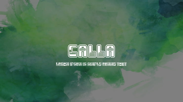 Calla Font Family