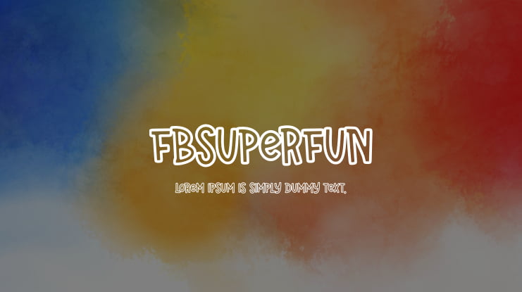 FBSuperFun Font