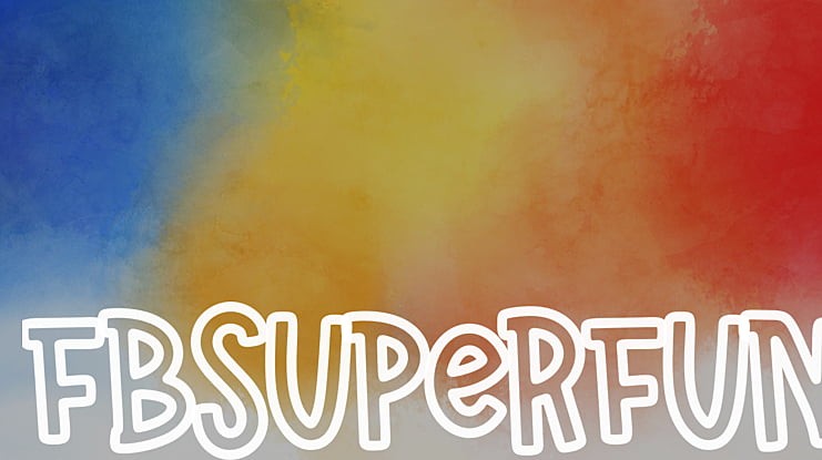 FBSuperFun Font