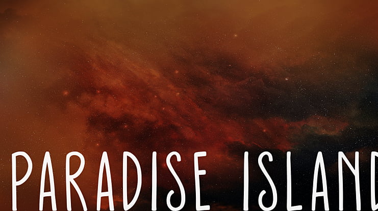 Paradise Island Font